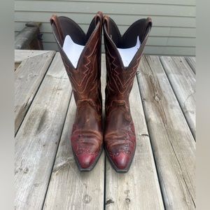Ladies cowboy boots.